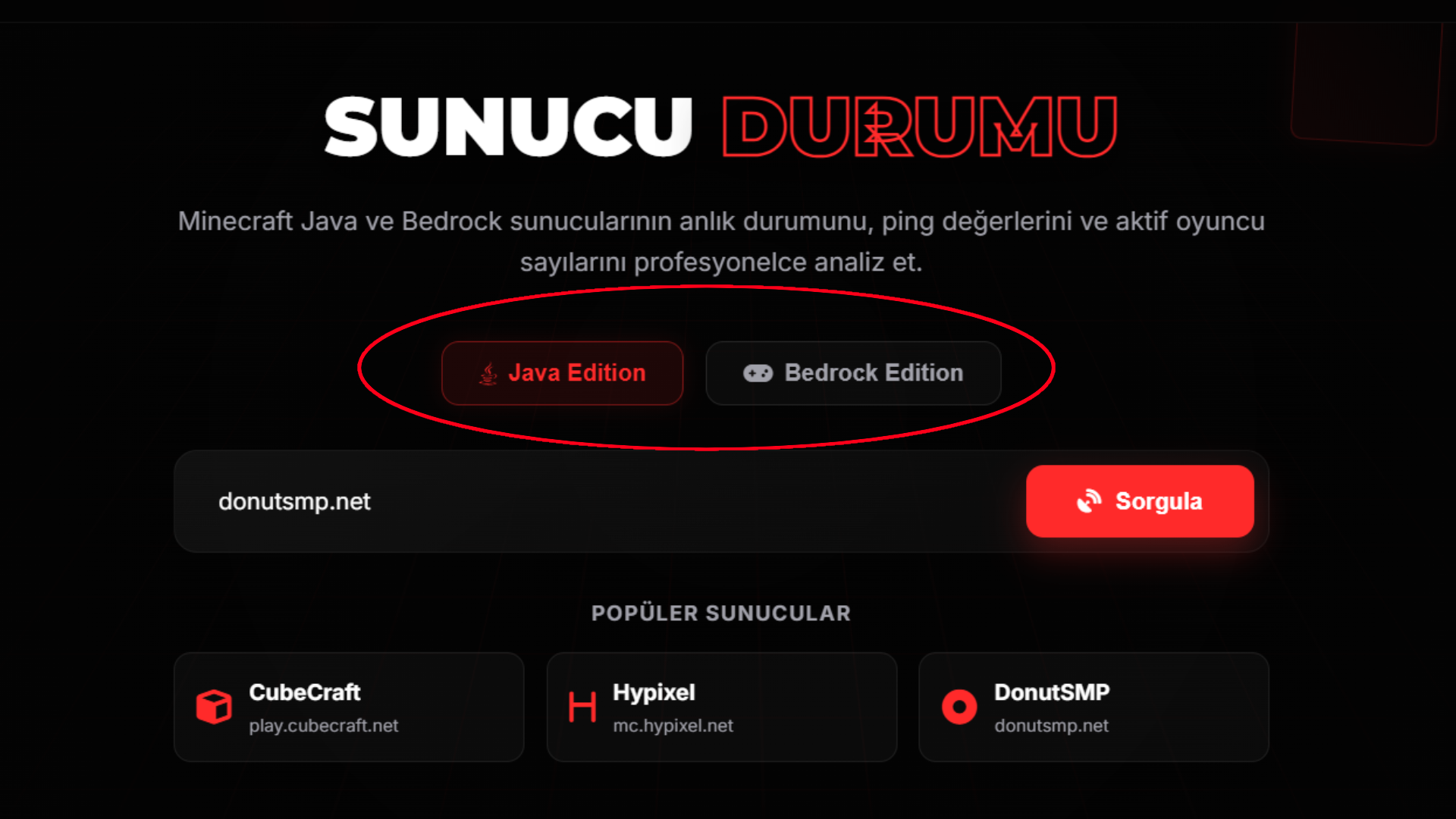 Platform Seçimi